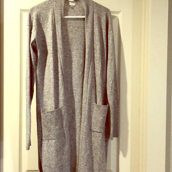 Long sleeve knit duster - Picture 1 of 5